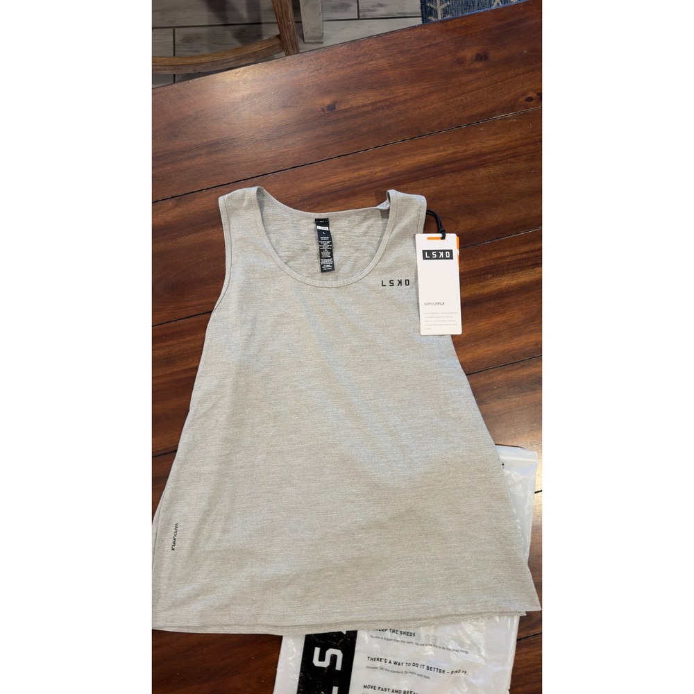 Women's Grey Tank Top - Lightweight Athletic Tank